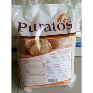 Bột mỳ nguyên cám PURATOS 500g (Puravita wholemeal)