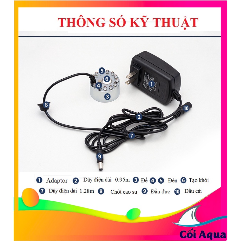 {Free Ship } ❤️ Máy tạo khói, tạo sương hồ cá phun ẩm bể thủy sinh, bể bán cạn, tiểu cảnh,bể terrarium