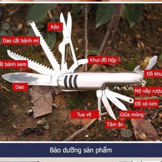 Bộ Dao Đa Năng Bỏ Túi 11 Món Đa Màu tiện lợi.