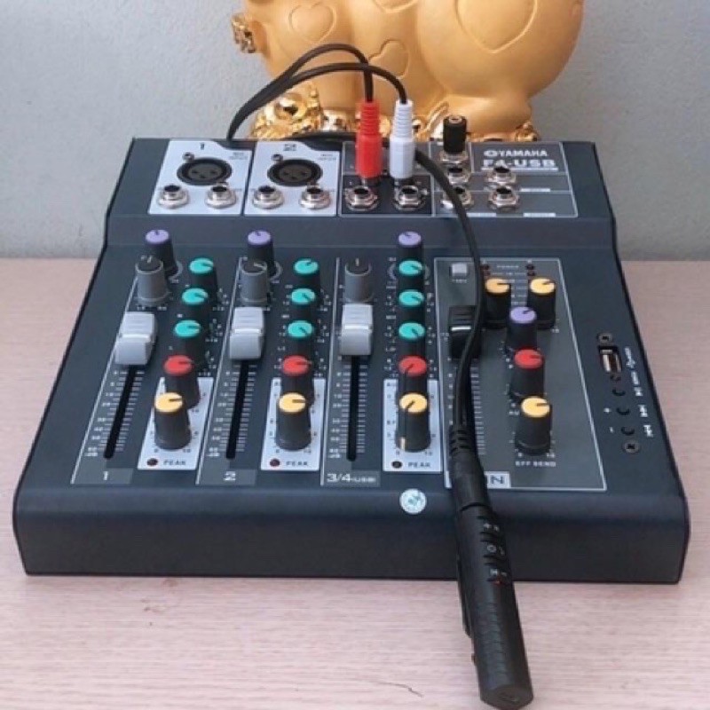 Bàn Mixer Yamaha F4 Bluetooth-Thiết Bị Livestream-Âm Thanh Cao Cấp