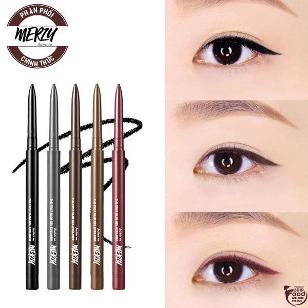 Chì kẻ mắt siêu mảnh, chống trôi Merzy The First Slim Gel Eyeliner 0,05g