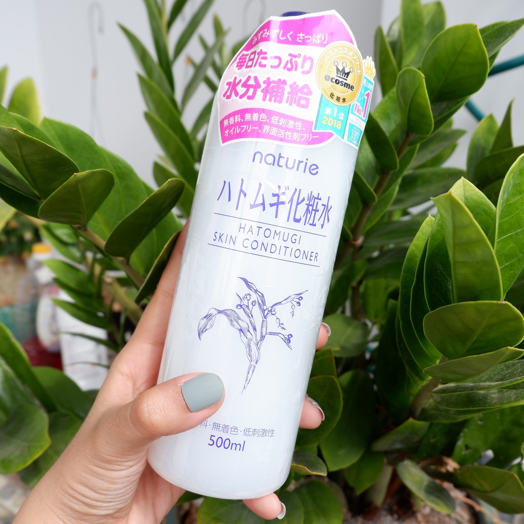 Nước Hoa Hồng Naturie Hatomugi Skin Conditioner dưỡng ẩm chuyên sâu và cải thiện da 500ml NPP Shoptido | BigBuy360 - bigbuy360.vn
