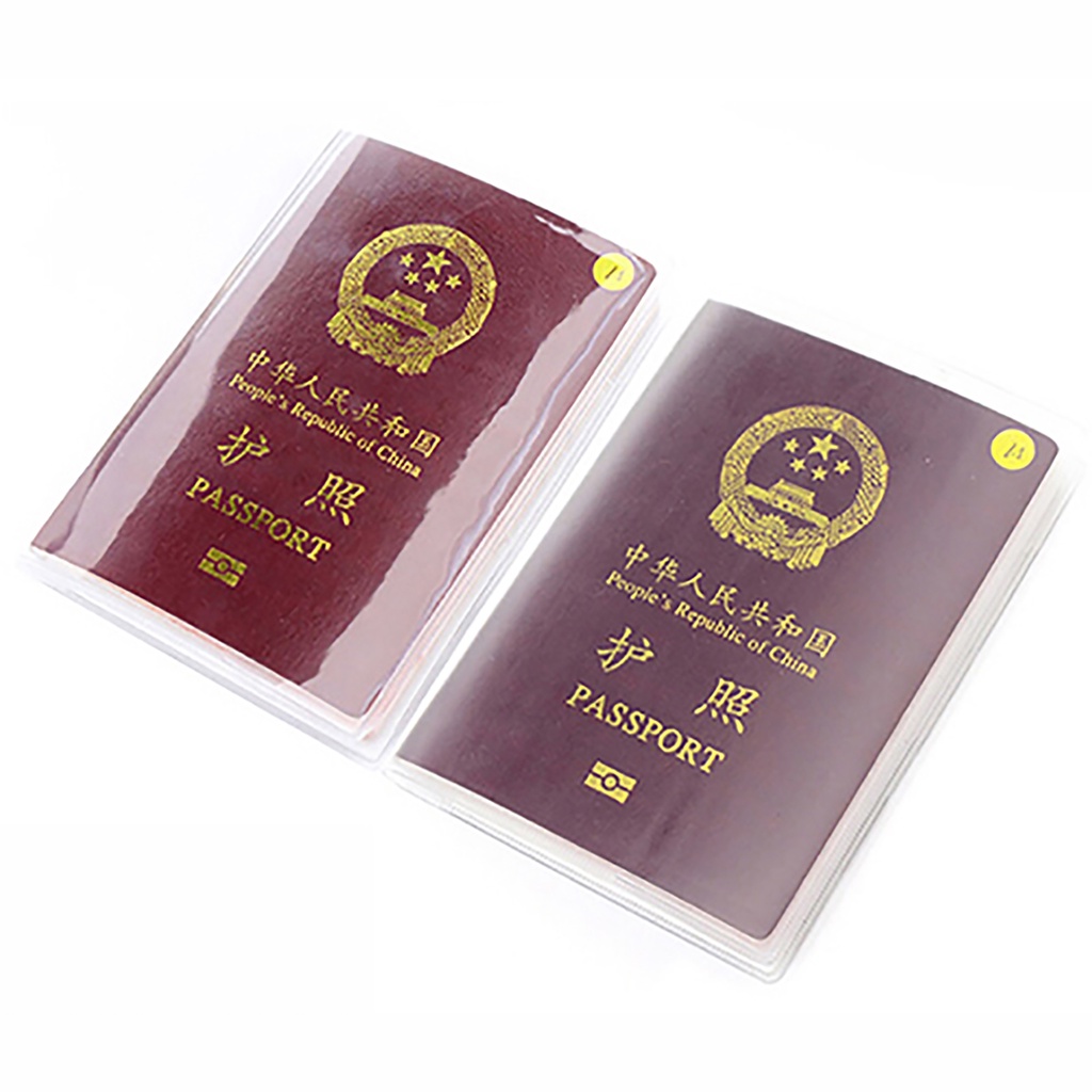 Vỏ Bọc Hộ Chiếu Trong Suốt Chống Thấm Nước Đa Năng