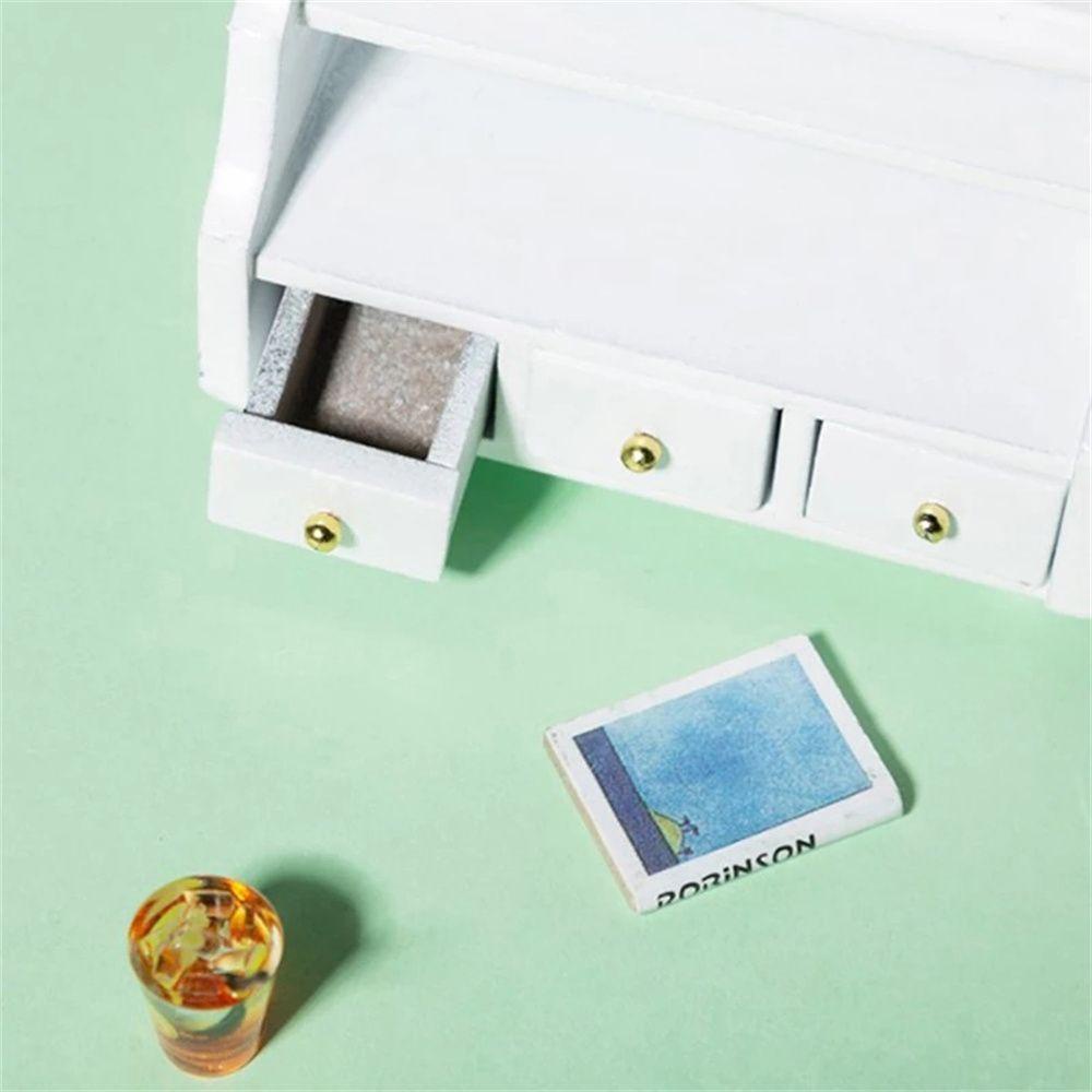Mô Hình Tủ Khăn / Đồ Chơi Mini Bằng Gỗ DIY Trang Trí Nhà Búp Bê 1