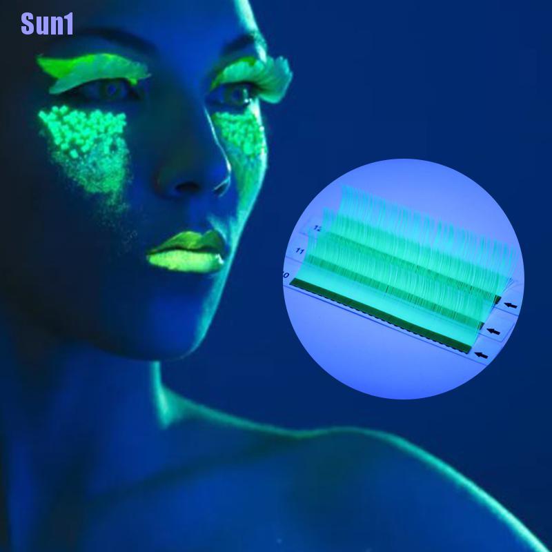 1 &gt; Lông Mi Giả Phát Sáng Trong Tia UV