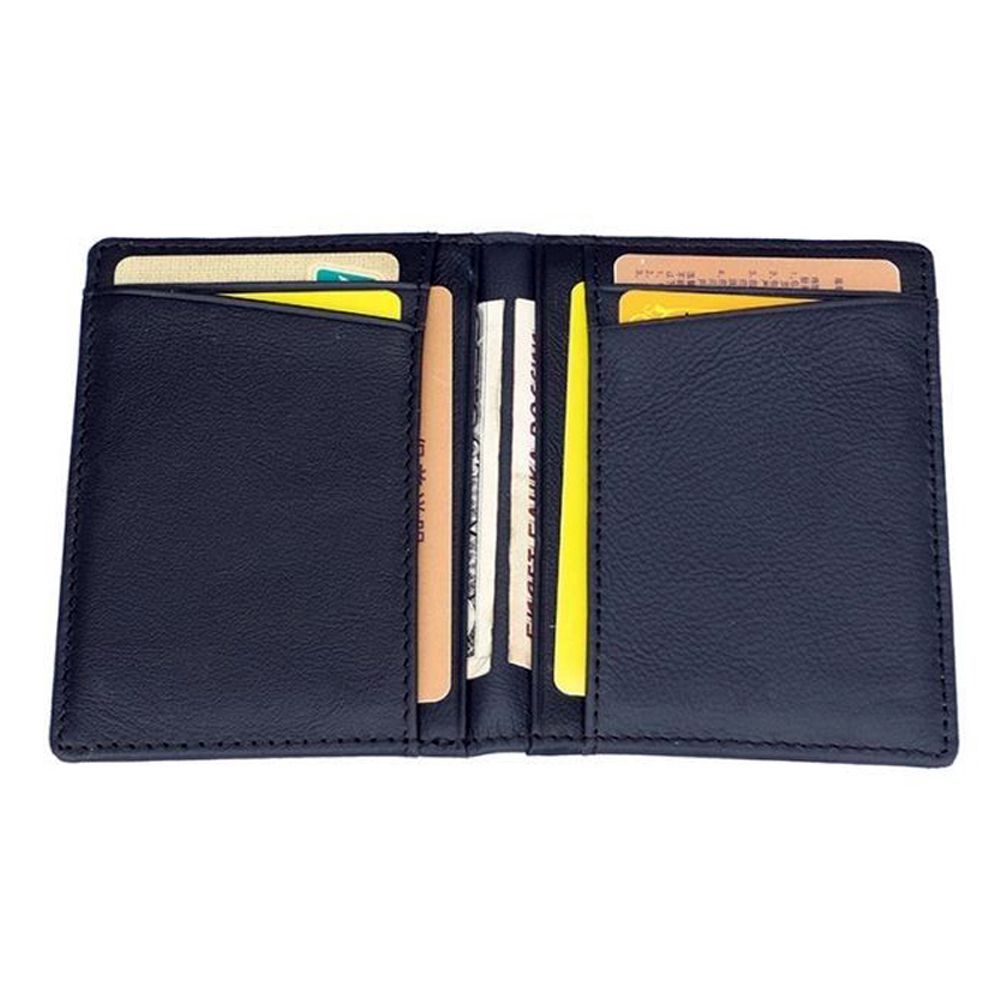 Ví tiền loại nhỏ có ngăn đựng thẻ chất liệu da mỏng cao cấp