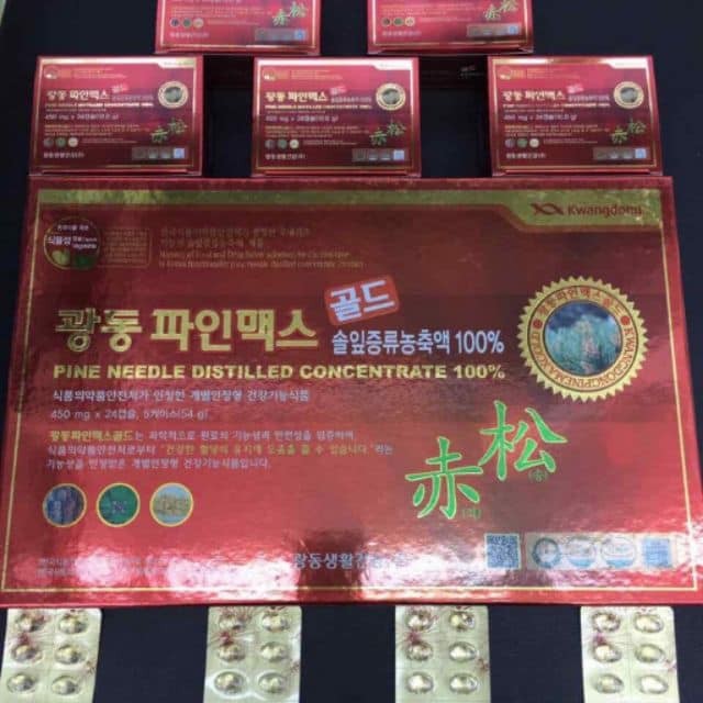 TINH DẦU THÔNG ĐỎTHƯỢNG HẠNG HÀN QUỐC KWANG DONG 120 VIÊN | BigBuy360 - bigbuy360.vn