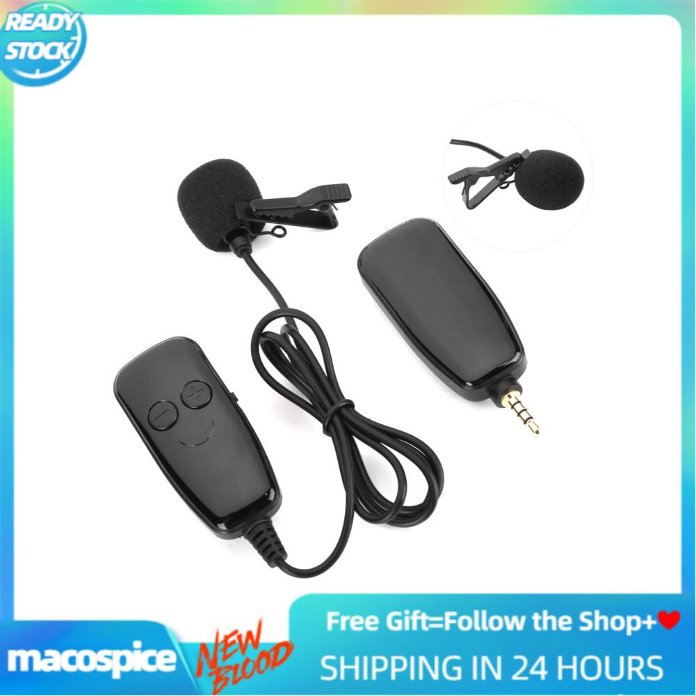 Micro Cài Áo Không Dây 3.5mm Uhf | BigBuy360 - bigbuy360.vn
