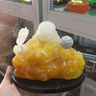 Tượng di lặc để xe ô tô