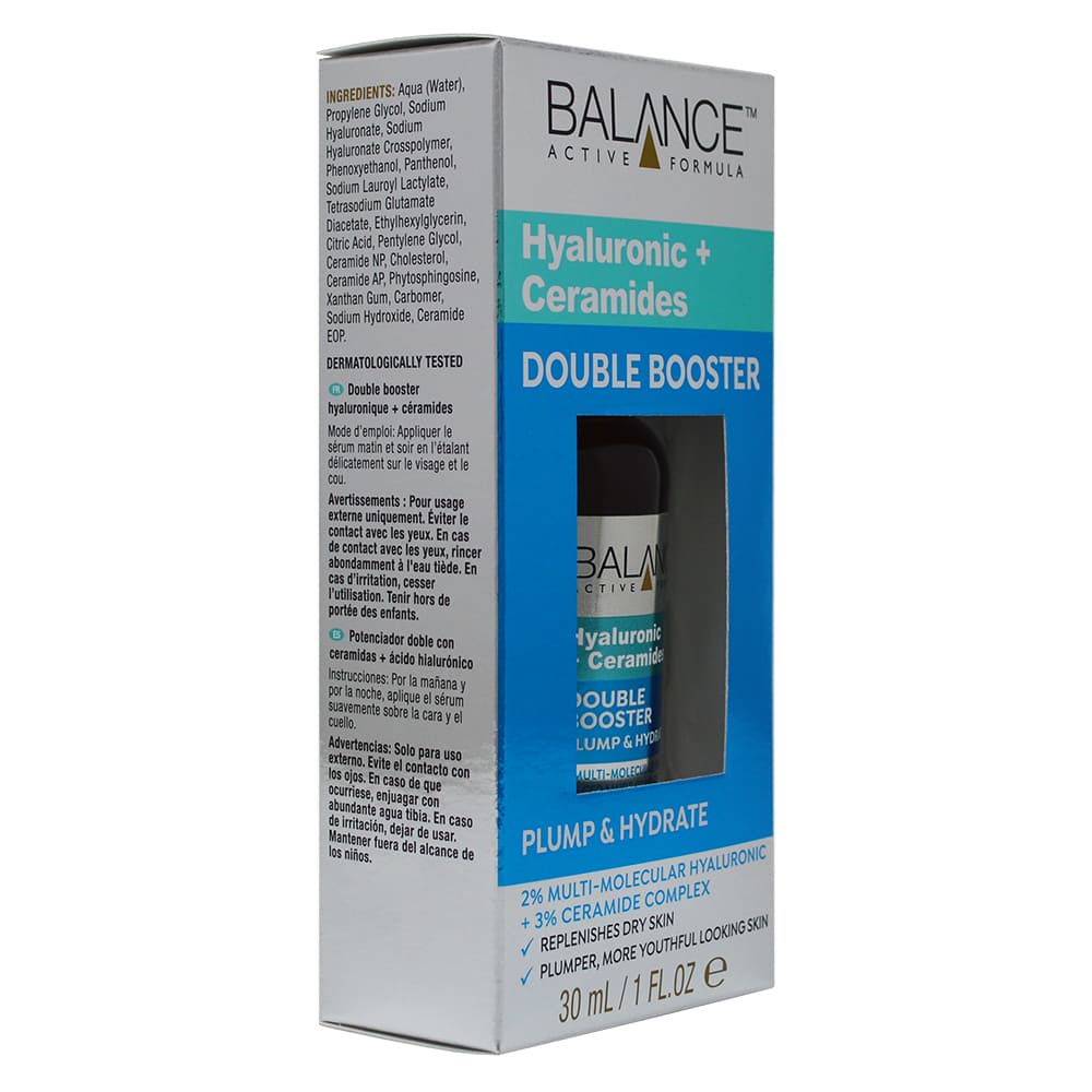 Tinh chất Balance Active Hyaluronic &amp; Ceramides Double Booster 30ml