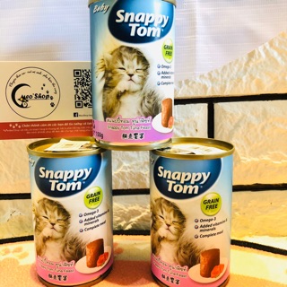 Pate SnappyTom Cho Mèo Con (Lon 185g)