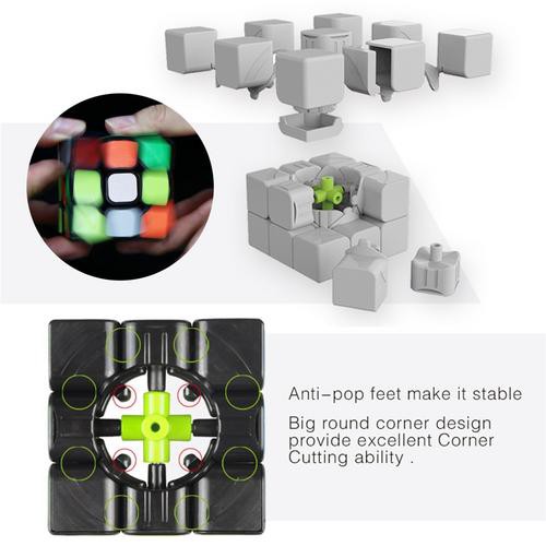 Đồ chơi trí tuệ hình khối Rubik 3x3 5.65cm