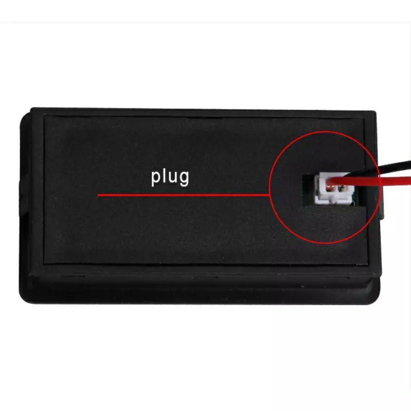 Đồng hồ đo dung lượng pin lithium, pin sắt, ắc quy điện áp hoạt động 8V-100V, hiển thị 3 thông số