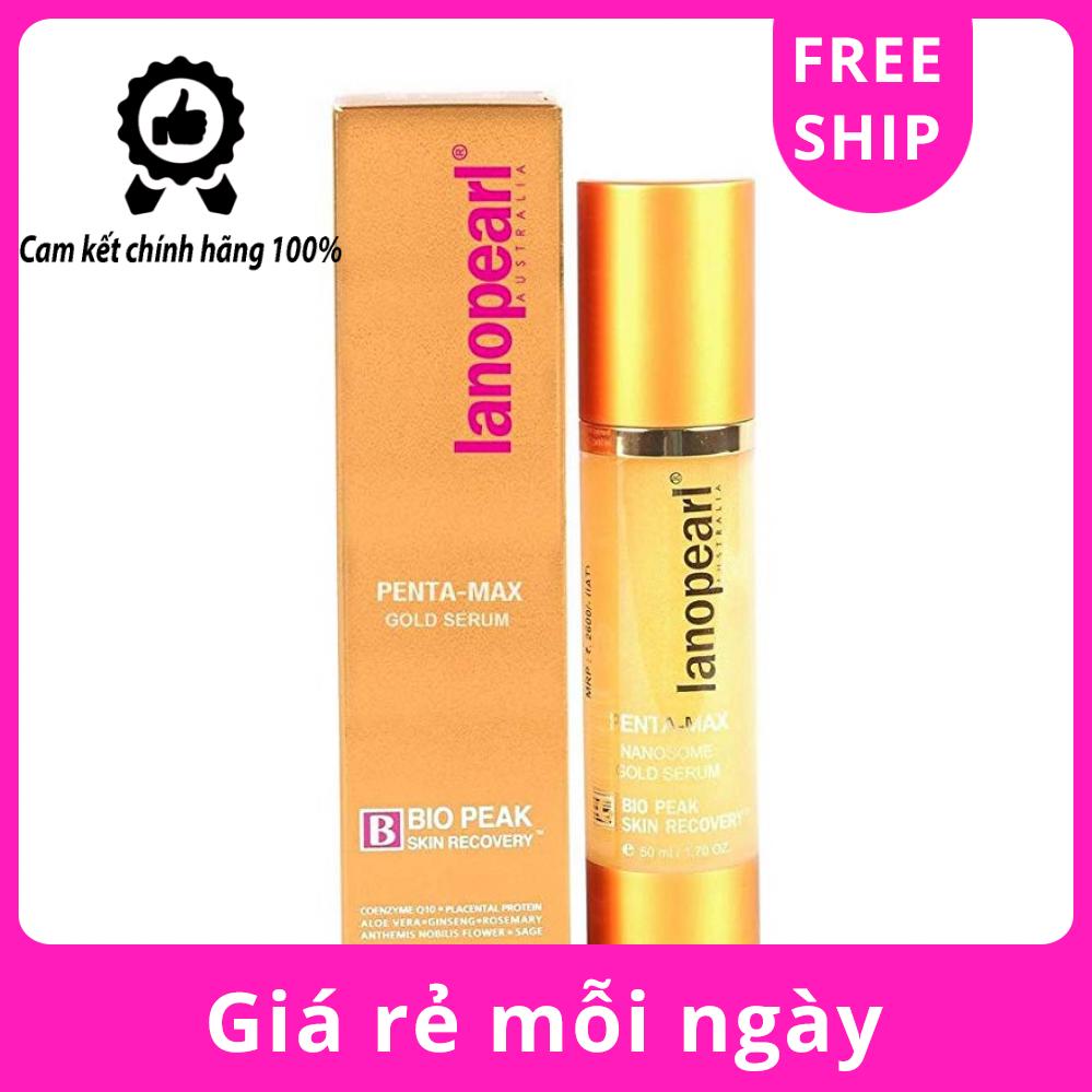 Serum Tinh Chất Vàng Làm Trắng Da Lanopearl Penta-Max Gold 50ml