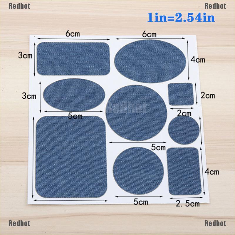 Miếng Dán Vải Denim Dày Dặn Dùng Sửa Chữa