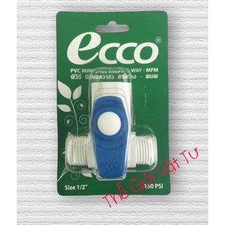 Van khoá nước Ecco 3 đầu răng nhập khẩu từ Thái Lan