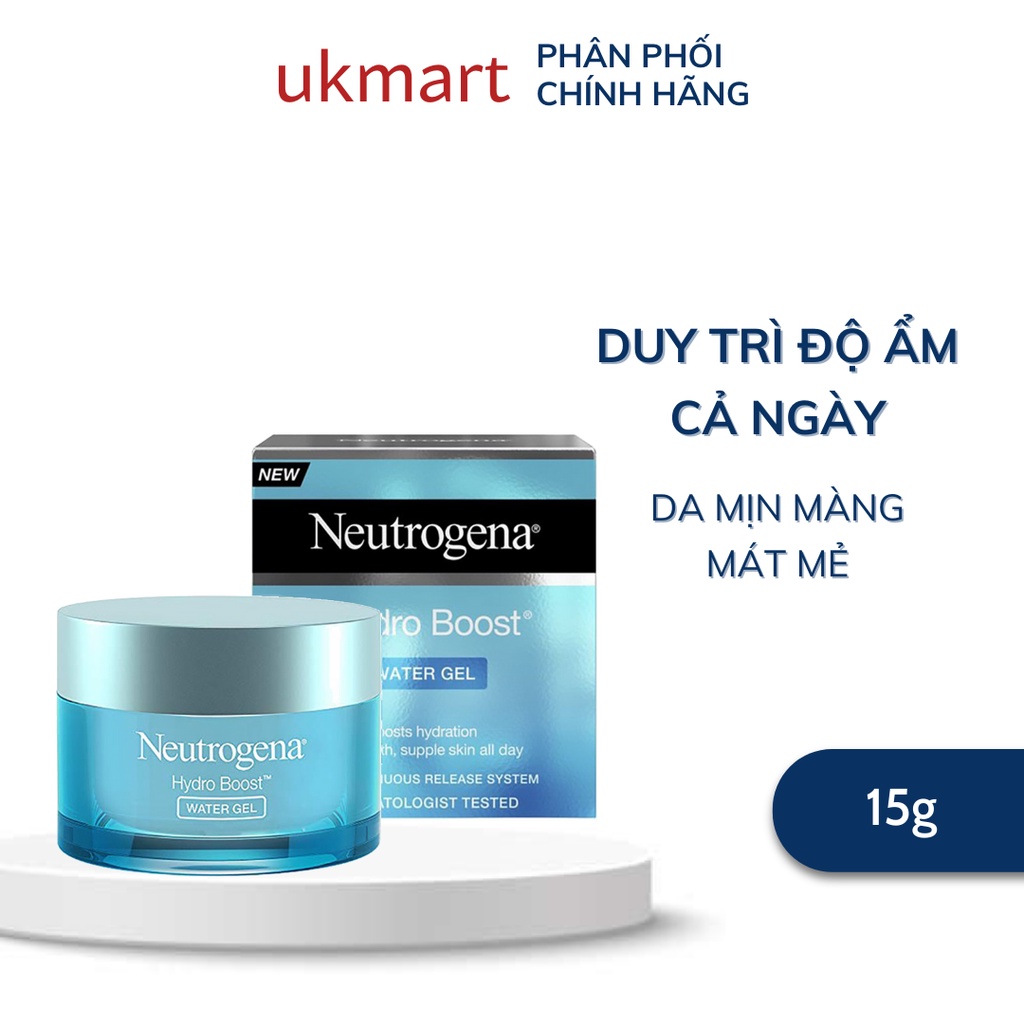 Kem Dưỡng Ẩm Cấp Nước Neutrogena Hydro Boost Water Gel 15g Cho Da Dầu Nhạy Cảm