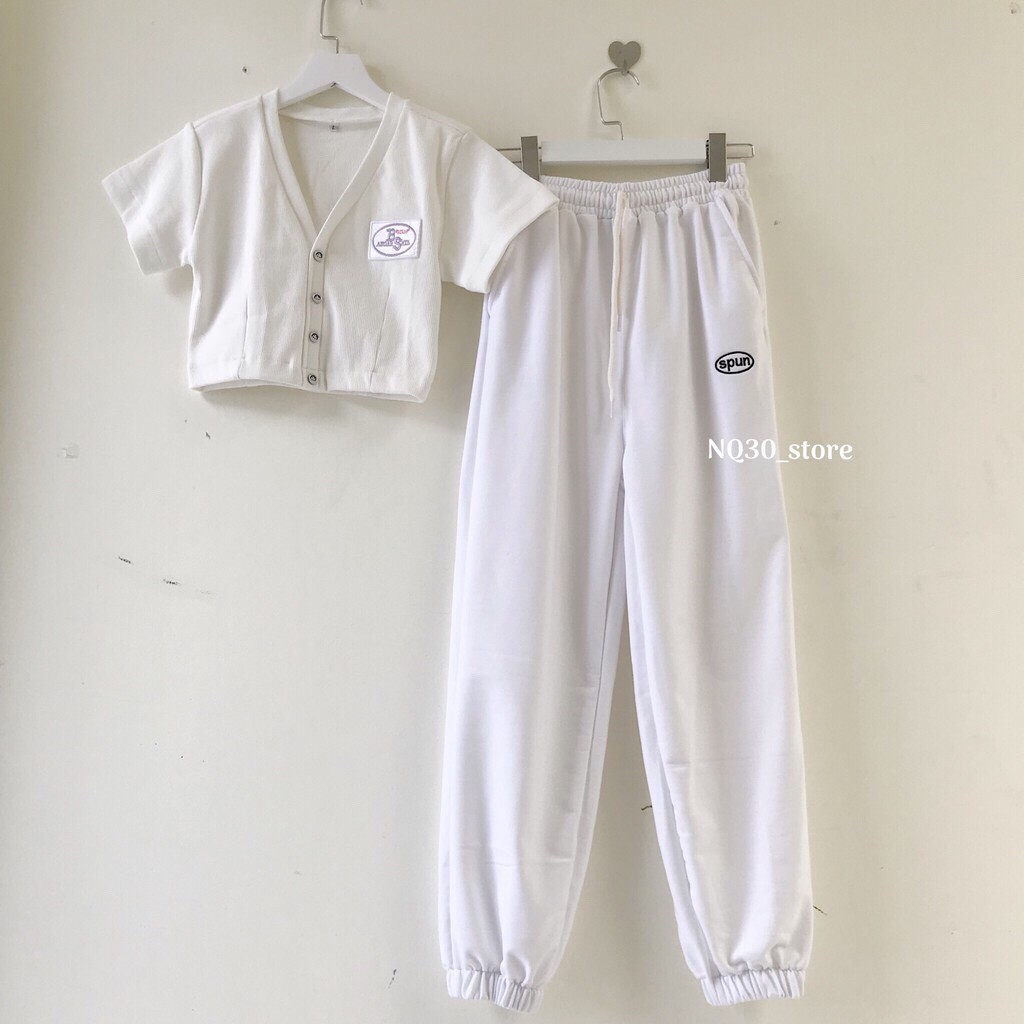 ÁO CROPTOP BAE UNISEX 3 MÀU SIÊU XINH