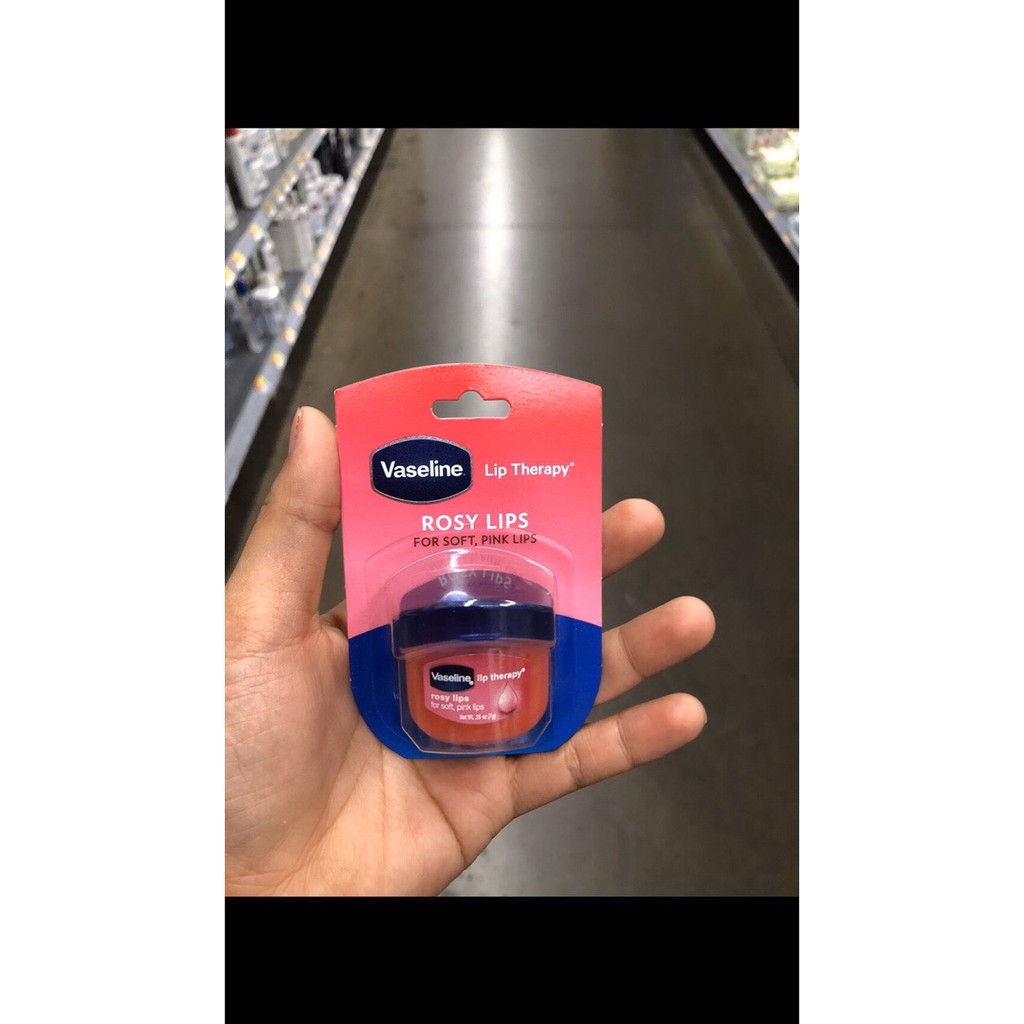 [ HÀNG USA ] Vaseline loại hộp to và nhỏ tiện dụng .Sáp dưỡng Vaseline Original -USA