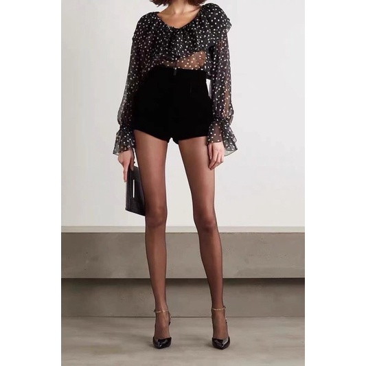 QUẦN SOOC NHUNG CẠP CAO CHO NỮ