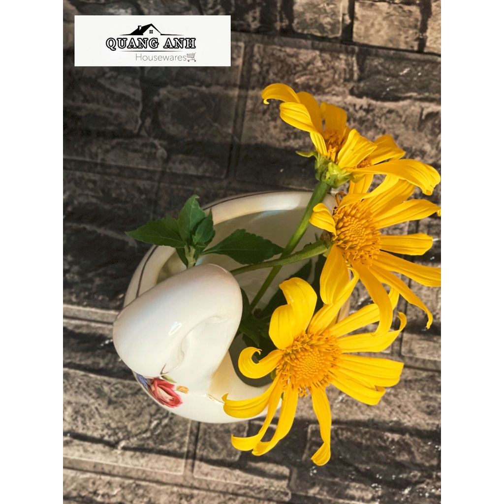 Giỏ sứ thiên nga