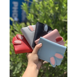 Ví cầm tay nữ tai thỏ siêu cute - Ví bóp da nữ mini nhỏ gọn xinh xắn