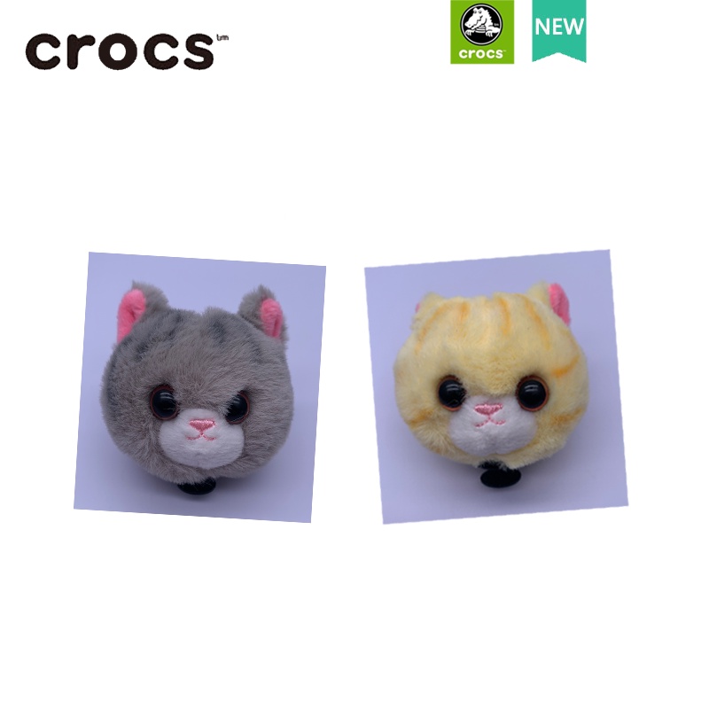 Crocs / jibbitz Phụ Kiện Hạt Charm Hình Mèo hello Kitty Dễ Thương Phù Hợp Với Giày Sandal DIY