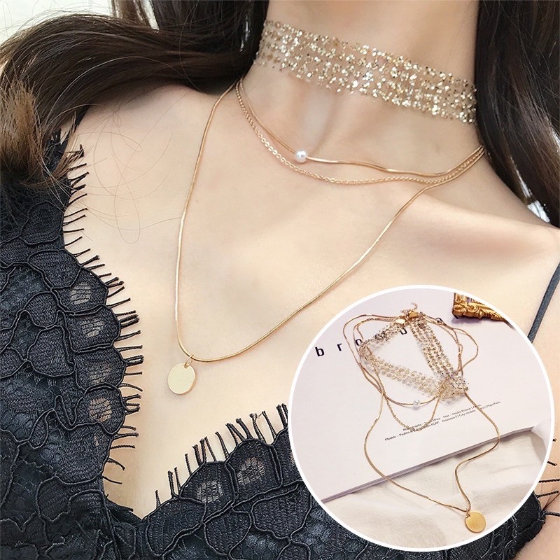 SET VÒNG CỔ CHOKER NHŨ