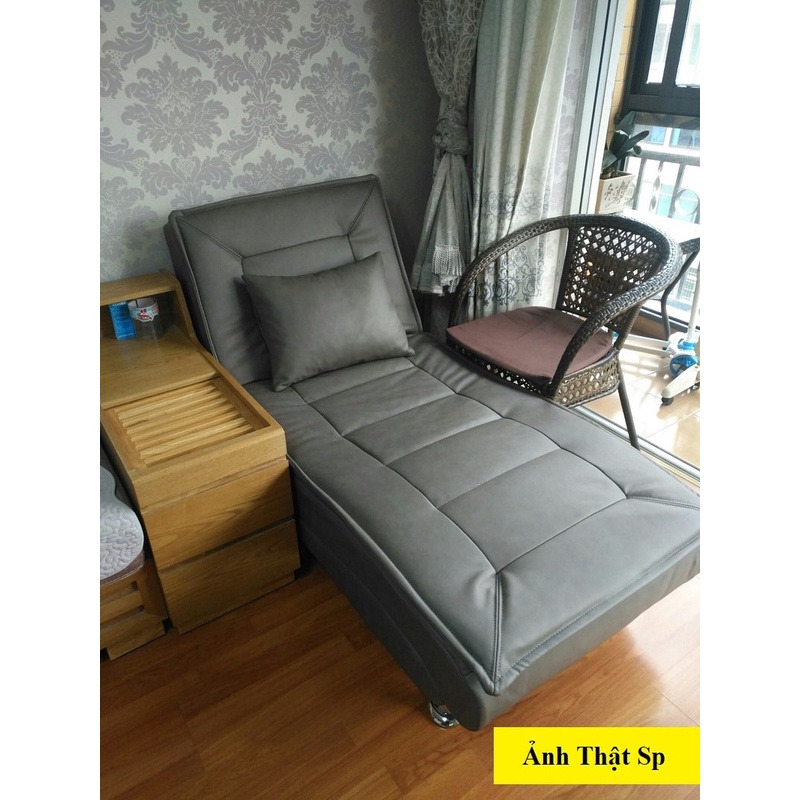 [Hàng loại 1] Ghế sofa giường thông minh NT120, ghế nằm thư giãn đọc sách, kích thước 175x70x35cm