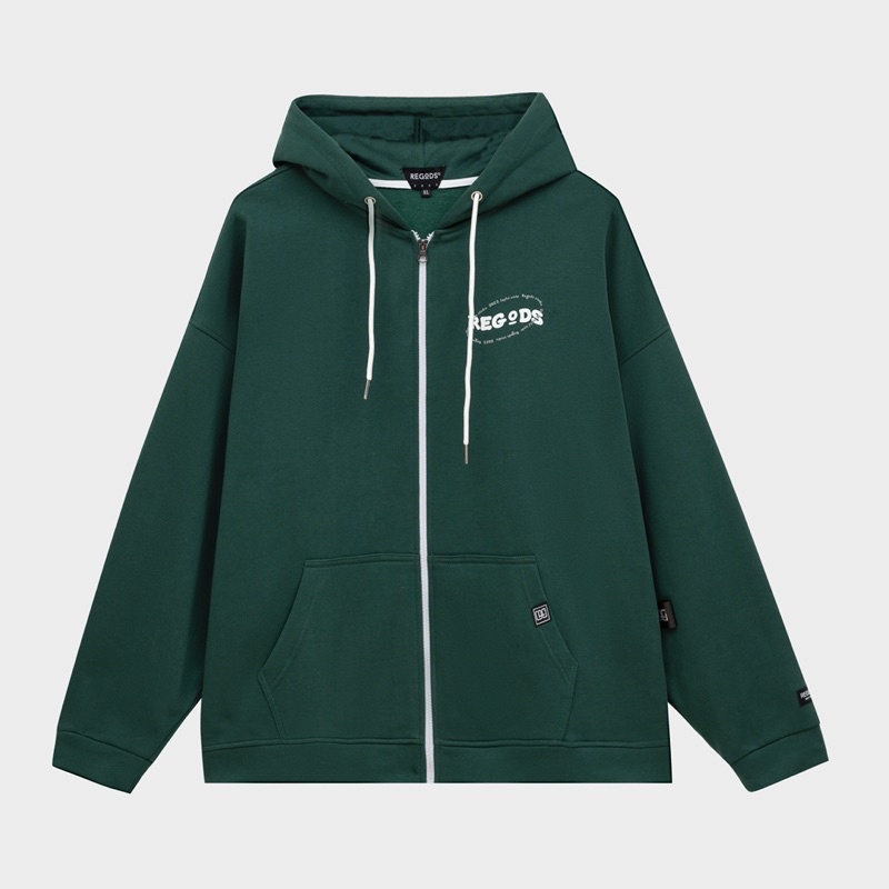 Áo Khoác HOODIEZIP SS22 REGODS màu xanh