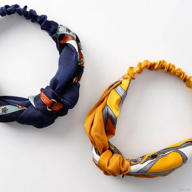 Băng đô co giãn phong cách Vintage thời trang cho nữ