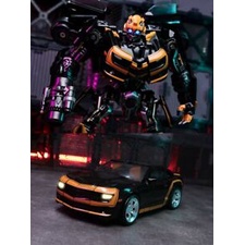 Mô hình BumbleBee BB02  Black Warrior, đồ chơi Tranformer người máy lắp ráp  BB-02 Black Mamba Robot ô tô BB 02