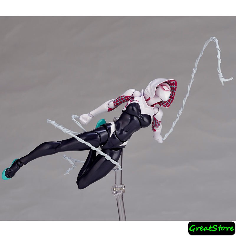 MÔ HÌNH NHÂN VẬT SPIDER GWEN FIGMA PHONG CÁCH YAMAGUCHI CỬ ĐỘNG ĐƯỢC 15cm