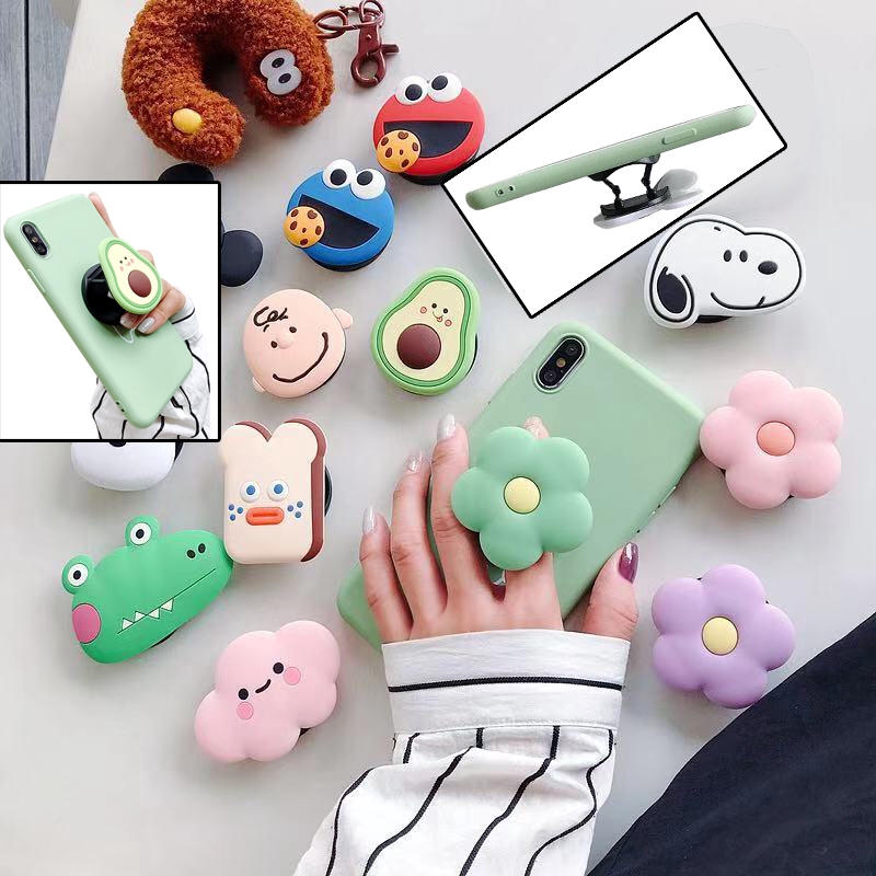 Giá Đỡ Điện Thoại Kiểu Dáng Hoạt Hình Xinh Xắn Dễ Thương