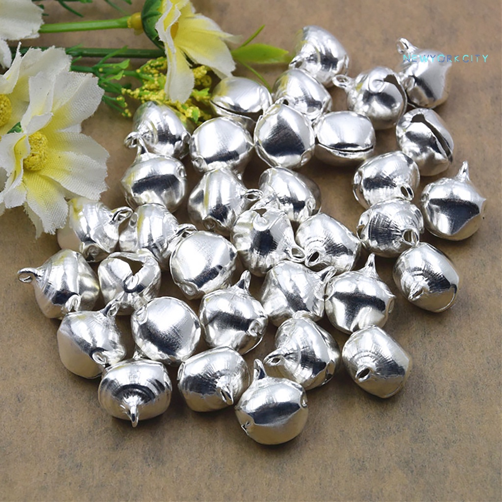 Set 18 Chuông Kim Loại Mini Treo Trang Trí Cây Thông Noel