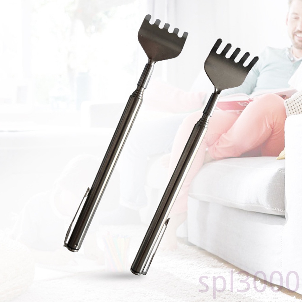 [Hàng mới về] Cây gãi ngứa lưng bằng thép không gỉ tiện lợi