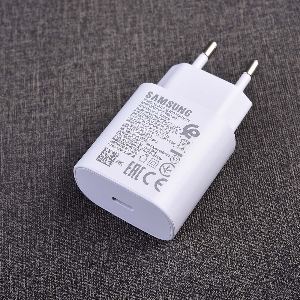 [Quick Charge 3.0] Bộ sạc nhanh Samsung 25W (chính hãng) Note 10 Note 20 A71, A70, A80, A90, S20, S20+, S20 Ultra