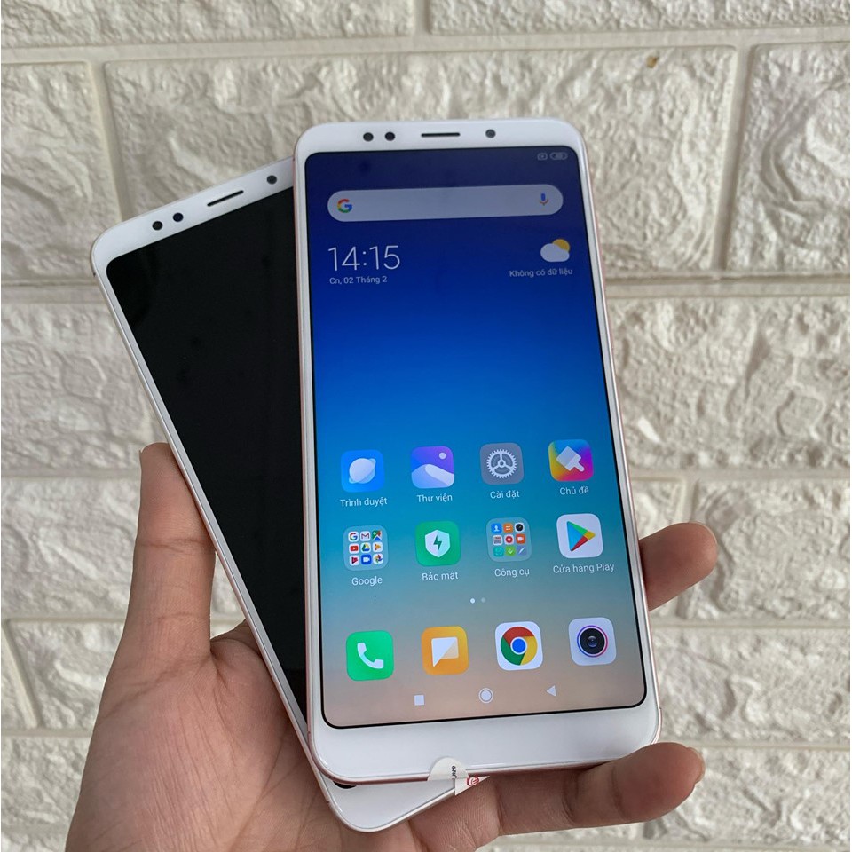 Điện thoại Xiaomi Redmi 5 Plus 2sim ram 4G rom 64G & ram 3G, rom 32G có tiếng việt, máy zin đẹp, giá rẻ