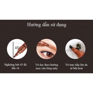 Bút Chì Phẩy Sợi Lông Mày 4D