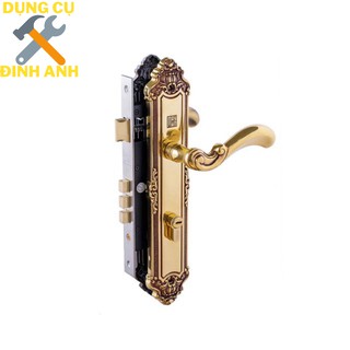 Khóa tay nắm đồng thau hc 85289 ssha thân inox, ổ abus