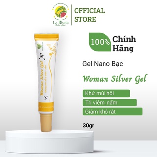 Gel Nano Bạc Woman silver Gel Táo Xanh Việt Nam Khử Mùi Thêm Tự Tin 30g TX02