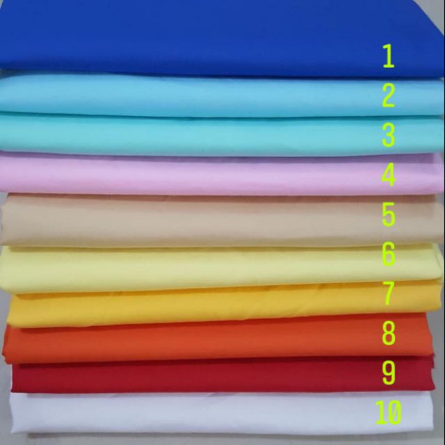 Vải thô trơn 10m khổ 1m5