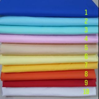 Vải thô trơn 10m khổ 1m5