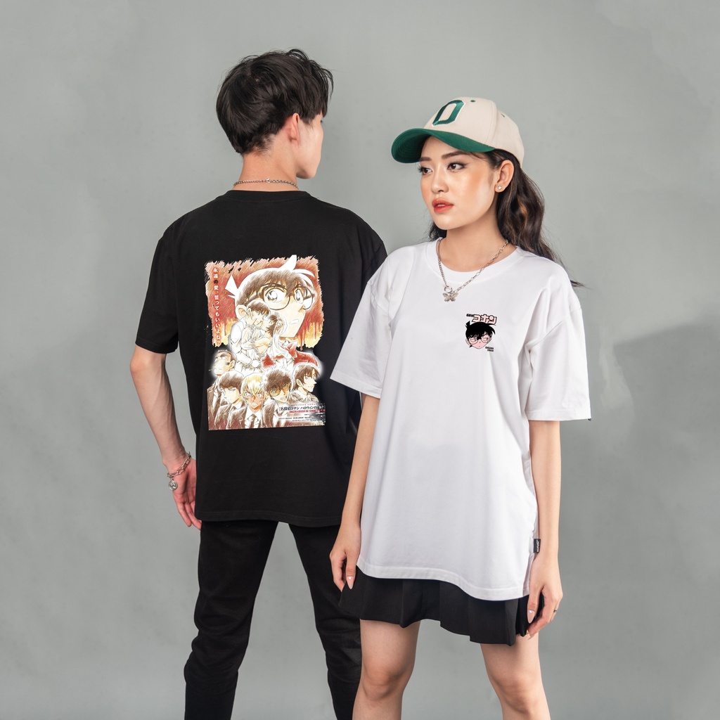 Áo thun conan movie 25 unisex form rộng , áo thám tử lừng danh conan local brand chính hãng Nigust N227