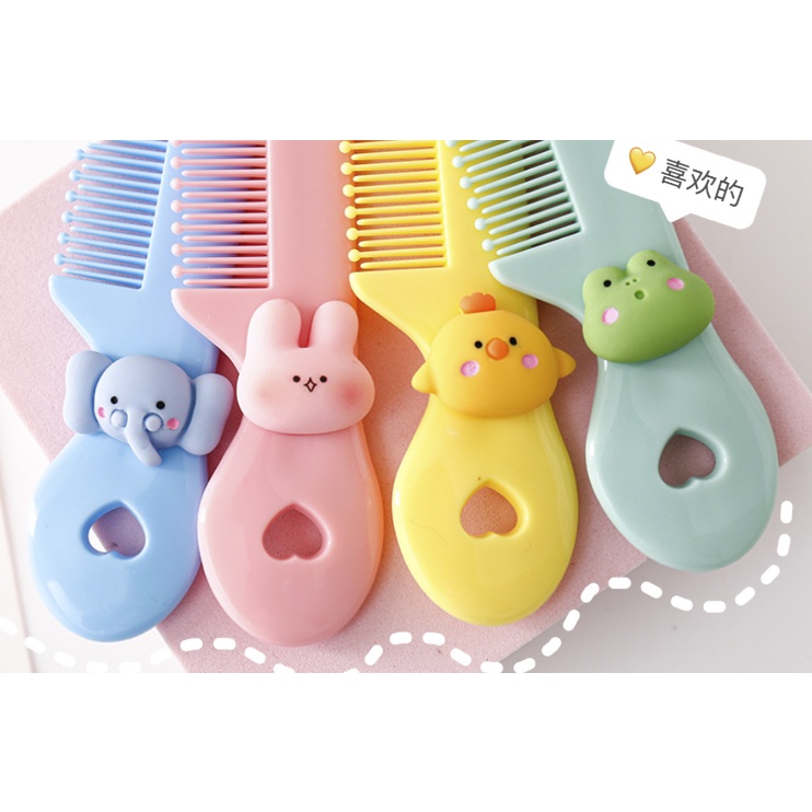 Lược Chải Tóc Hoạ Tiết Dễ Thương