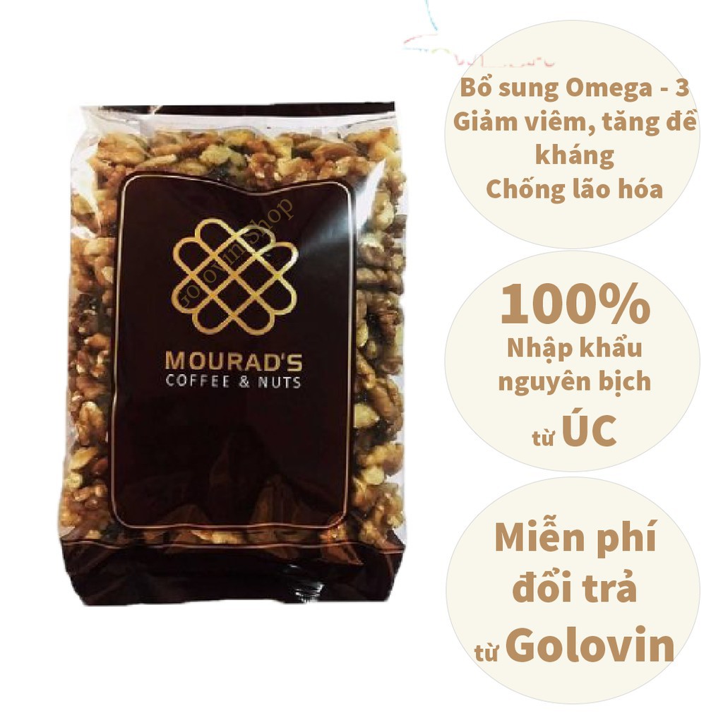 Nhân hạt Óc chó Mourad's Úc 500 gram - Giá trị dinh dưỡng vượt trội, mang lại sức khỏe cho mọi người | BigBuy360 - bigbuy360.vn