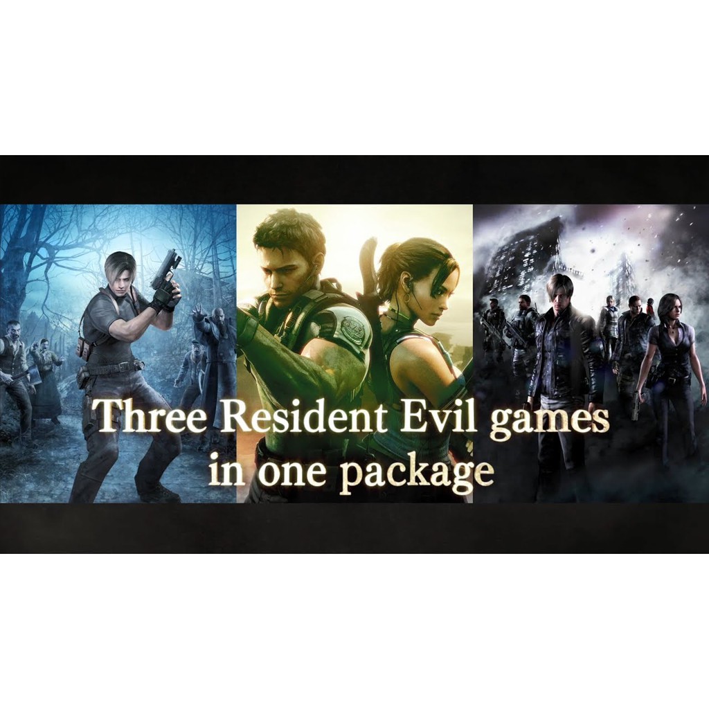 Băng game nintendo switch Resident evil triple pack