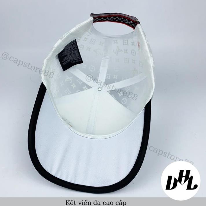 Mũ lưỡi trai VHL Store, nón kết thêu chữ LV cao cấp thời trang nam nữ