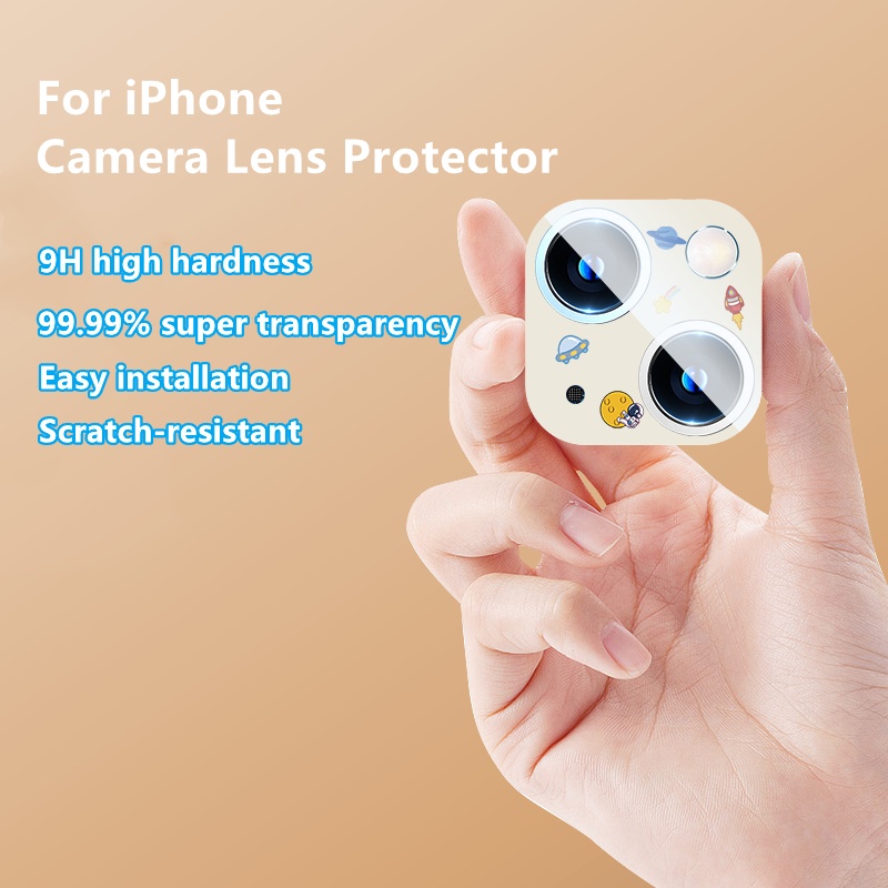 Dllencase Kính Cường Lực 9H Bảo Vệ Camera Chống Trầy Xước A309 For iPhone 13 Pro Max 13 Pro 13 12 Pro Max 12 Pro Max 12 11 Pro Max