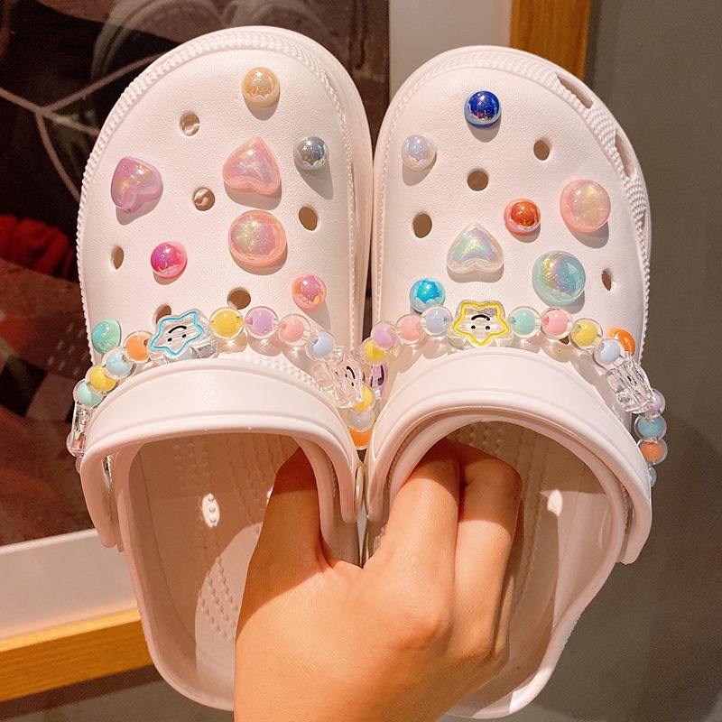 phụ kiện dép Crocs charm DIY khóa giày crocs jibbitz Nhựa trang sức Phụ kiện trang trí giày crocs nút trang trí giày trẻ em Dép Sandal Đồ trang sức Quà tặng sáng tạo món quà đặc biệt